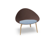 Adell 4 Leg Wood Lounge Chair lounge chair Arper 