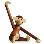 Kay Bojesen Monkey, Teak/Limba (Small), view 2