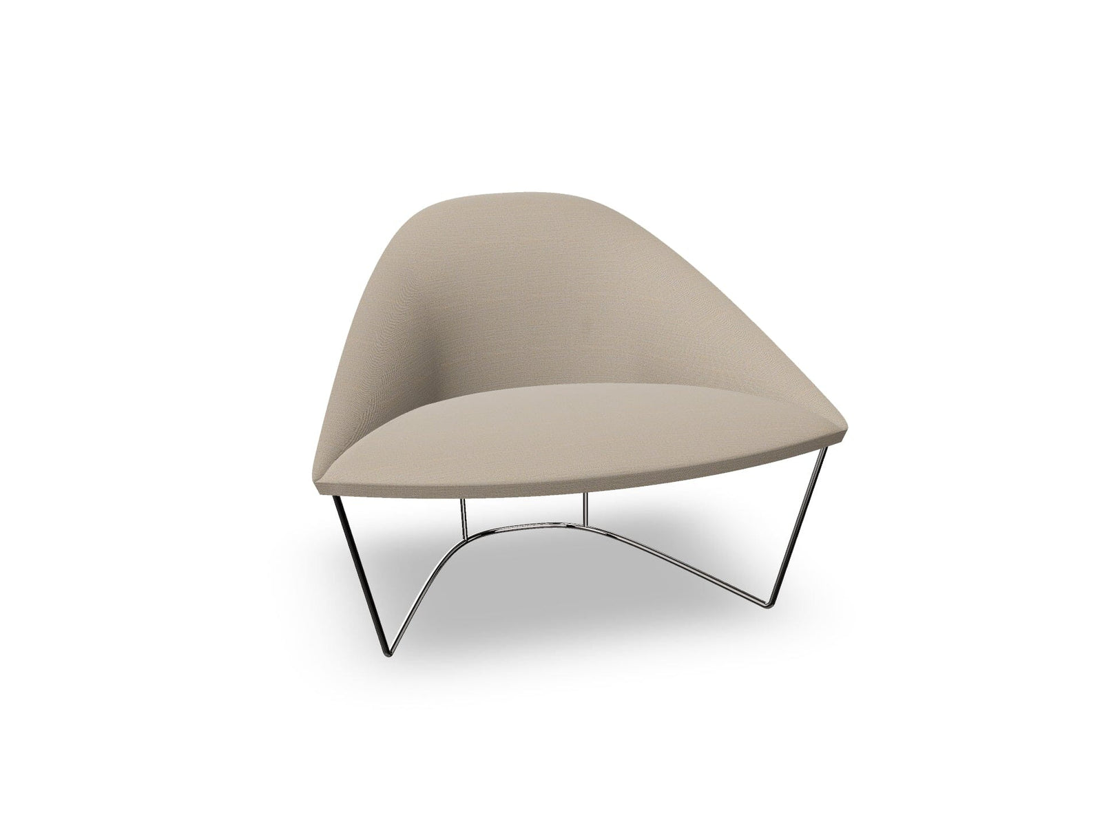 Colina Sled Base Lounge Chair lounge chair Arper 