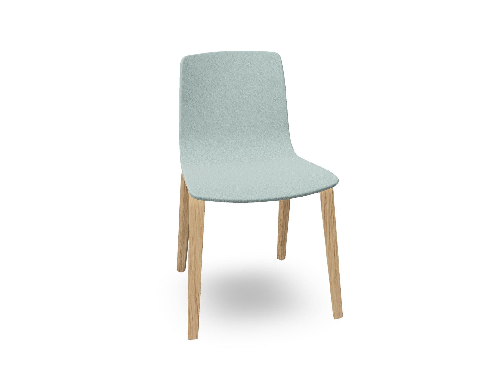 Aava 02-4 Wood Legs Chair With Fully Upholstered Chairs Arper 