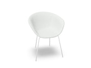 Duna 02 Four Leg Chair Fully Upholstered Chairs Arper 