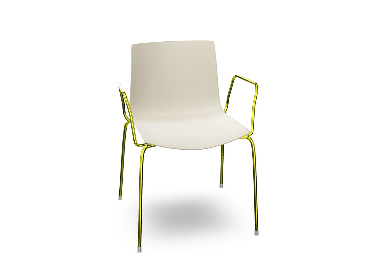 Catifa 46 Four Leg Polypropylene Armchair Side/Dining Arper 