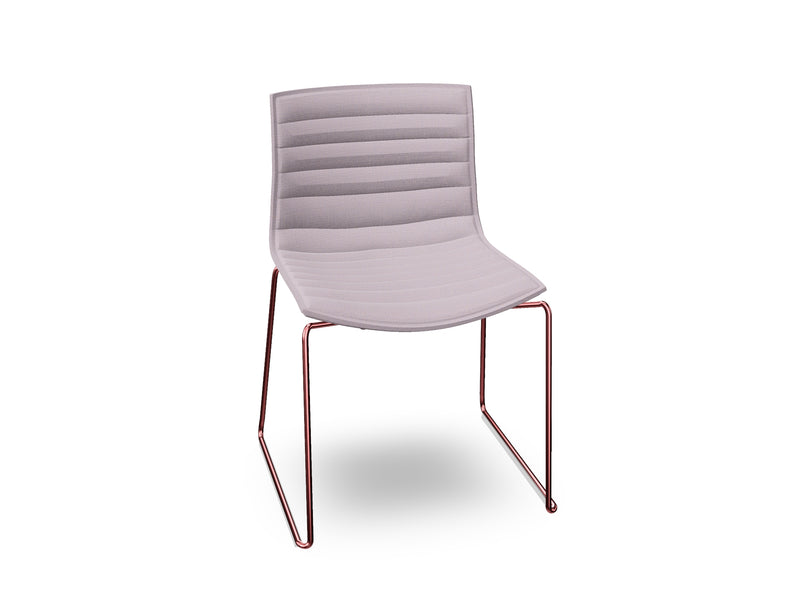 Catifa 46 Sled Base With Fully Upholstered