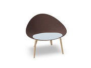 Adell 4 Leg Wood Lounge Chair lounge chair Arper 