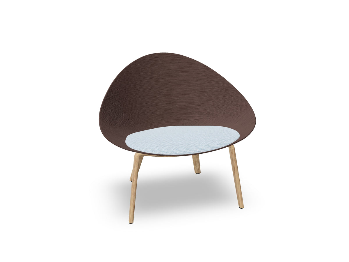 Adell 4 Leg Wood Lounge Chair