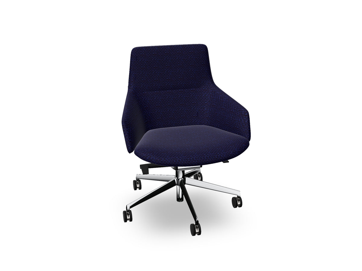 Aston Conference Syncro Five Way Star Base Armchair