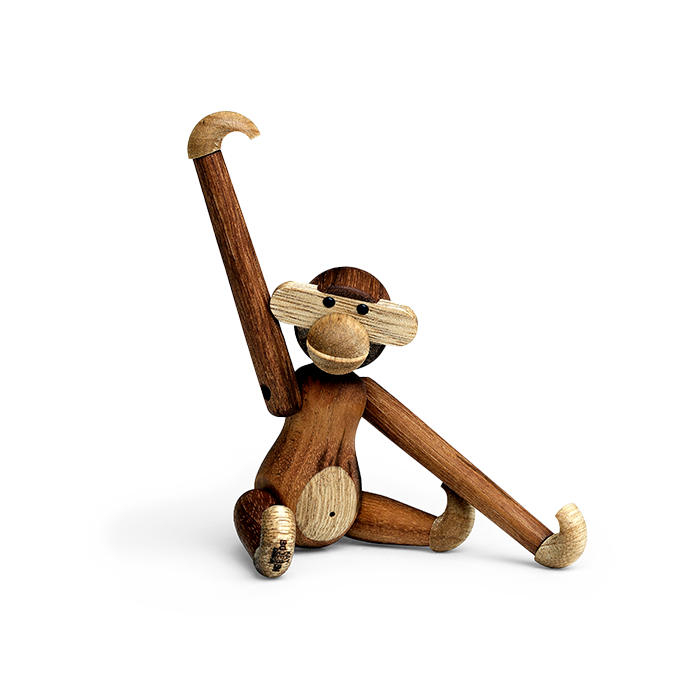 Kay Bojesen Monkey, Teak/Limba (Mini), view 2