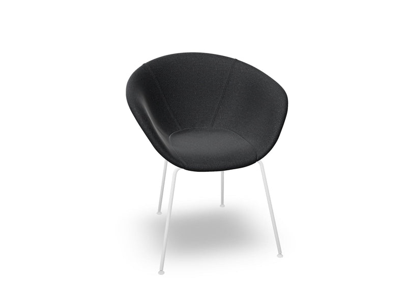 Duna 02 Four Leg Chair Fully Upholstered Chairs Arper 
