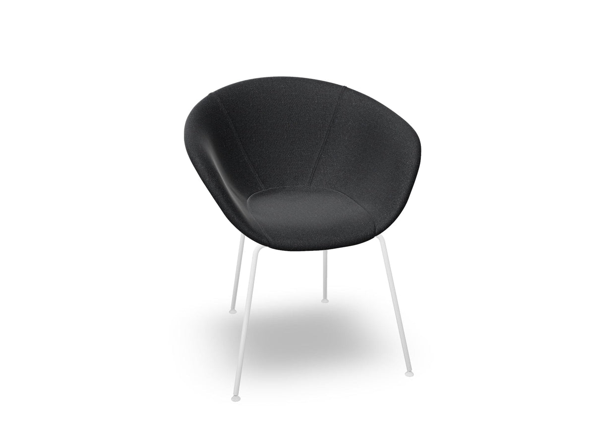 Duna 02 Four Leg Chair Fully Upholstered Chairs Arper 