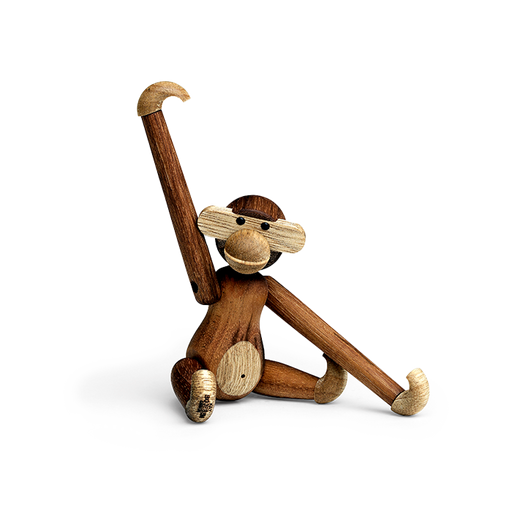 Kay Bojesen Monkey, Teak/Limba (Mini), view 2