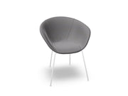Duna 02 Four Leg Chair Fully Upholstered Chairs Arper 