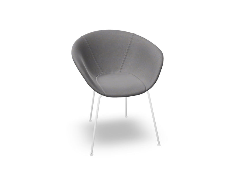 Duna 02 Four Leg Chair Fully Upholstered Chairs Arper 