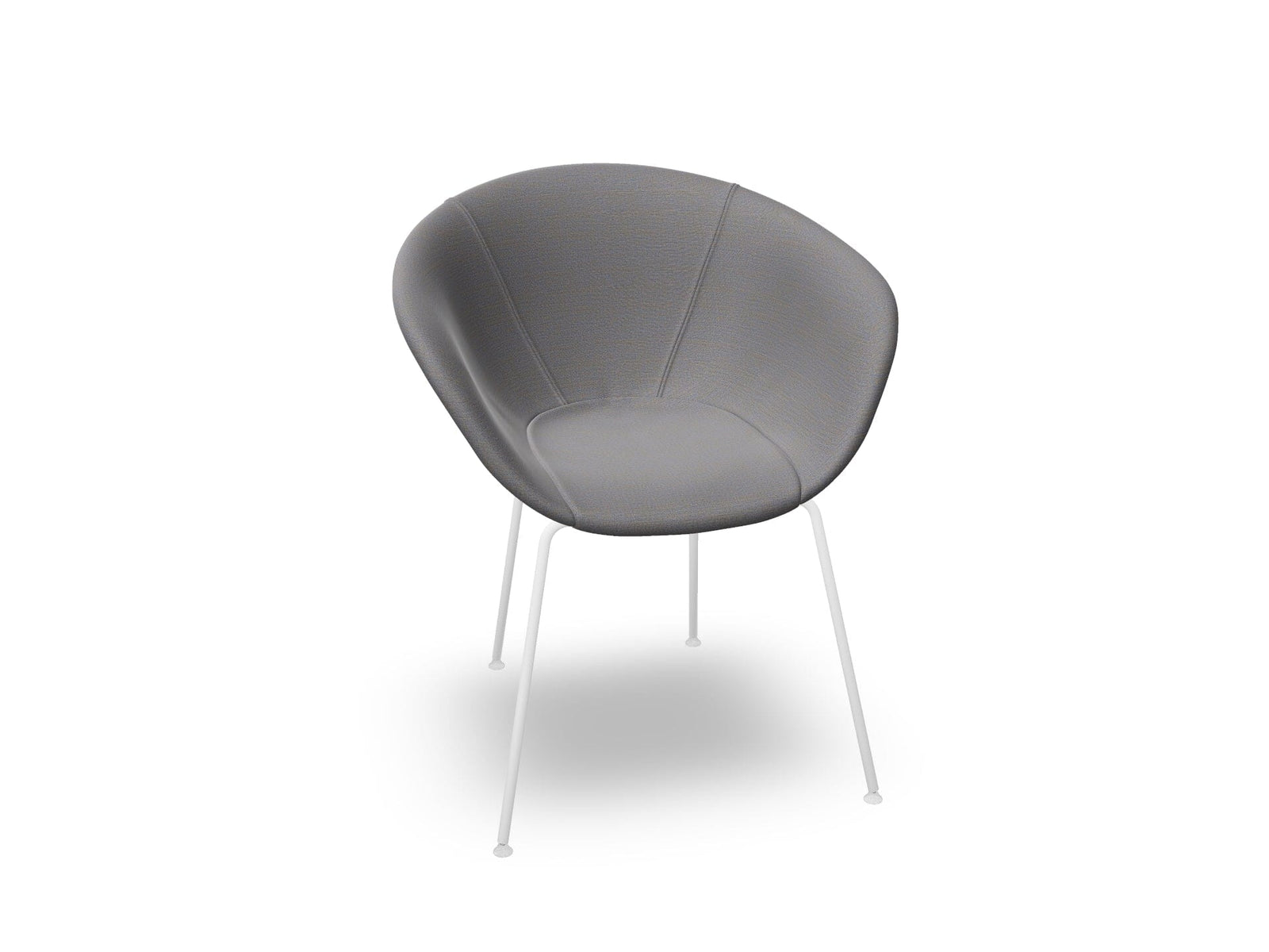 Duna 02 Four Leg Chair Fully Upholstered Chairs Arper 