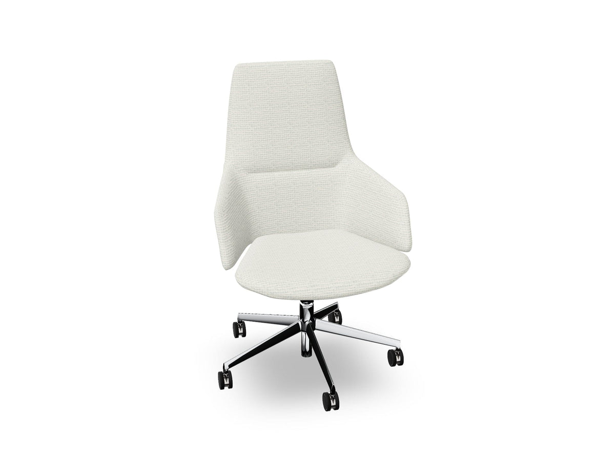 Aston Office Five Way Star Base Armchair Office Chair Arper 