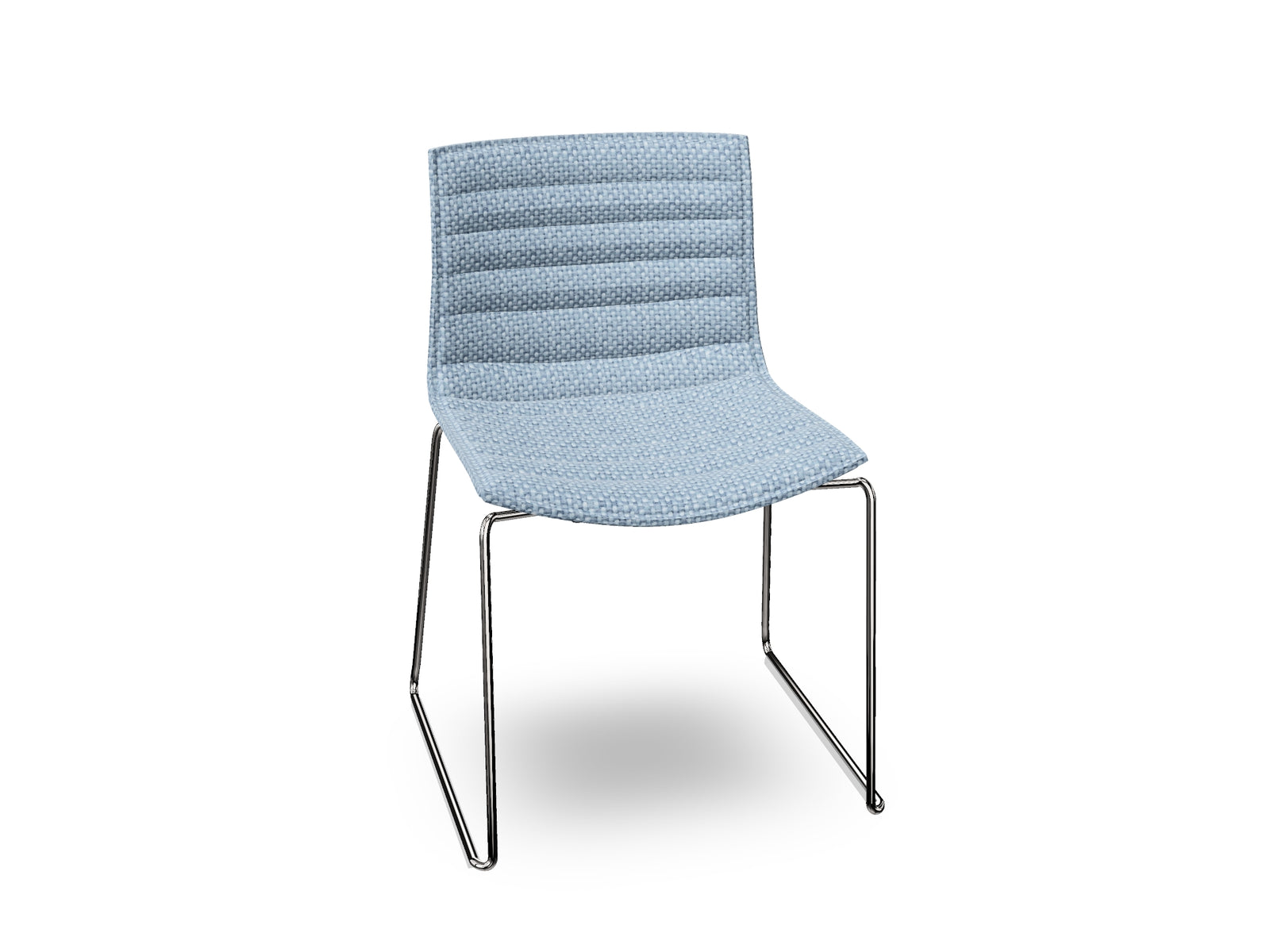 Catifa 46 Sled Base With Fully Upholstered