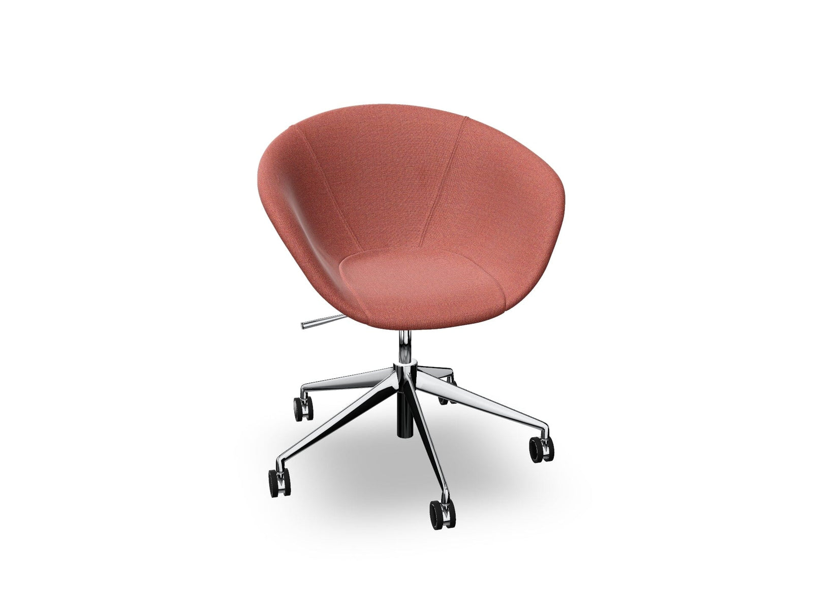 Duna 02 Five Star Base Chair With Front Upholstery Chairs Arper 