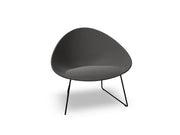 Adell Sled Base Lounge Chair With Fully Upholstered lounge chair Arper 