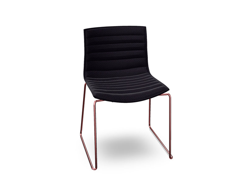 Catifa 46 Sled Base With Fully Upholstered