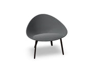 Adell 4 Leg Wood Lounge Chair With Fully Upholstered lounge chair Arper 