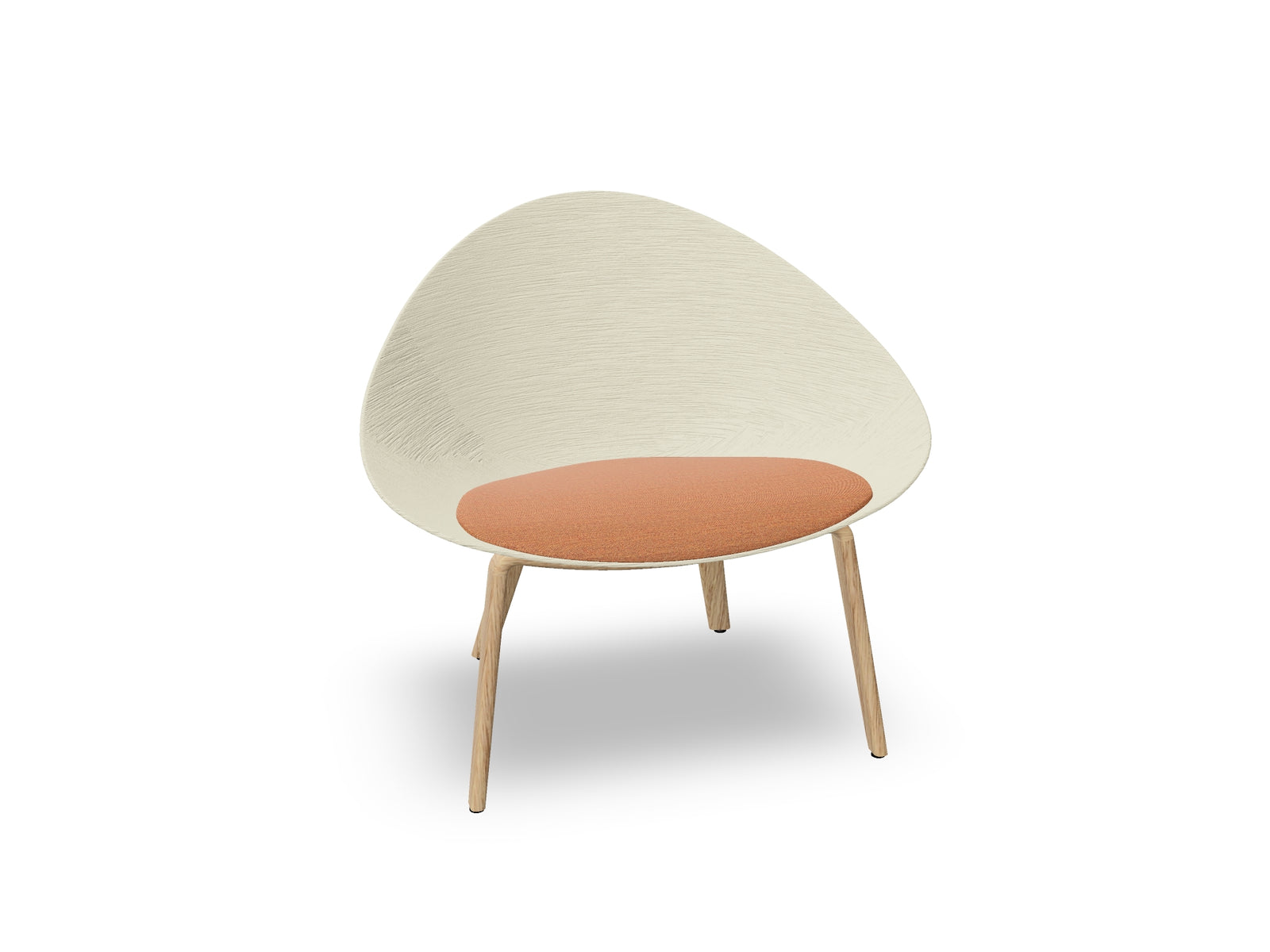 Adell 4 Leg Wood Lounge Chair