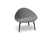 Adell 4 Leg Wood Lounge Chair With Fully Upholstered lounge chair Arper 