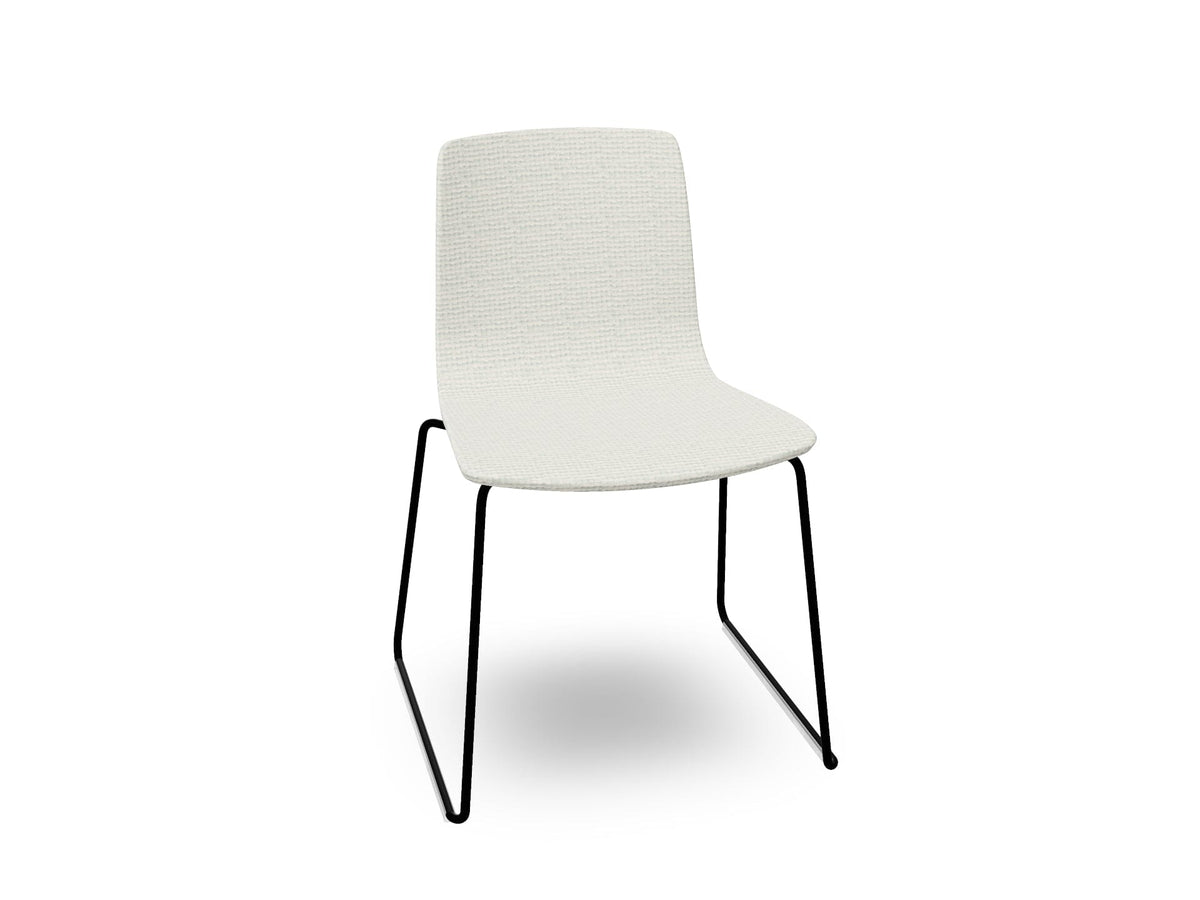 Aava 02 Sled Base Chair With Fully Upholstered Chairs Arper 