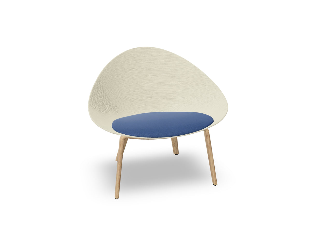 Adell 4 Leg Wood Lounge Chair