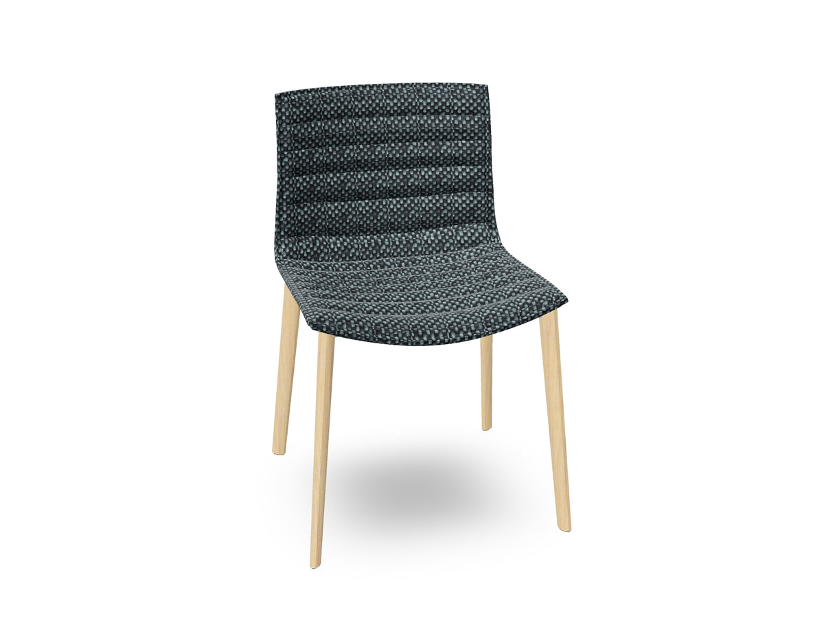 Catifa 46 Wood Four Leg With Fully Upholstered