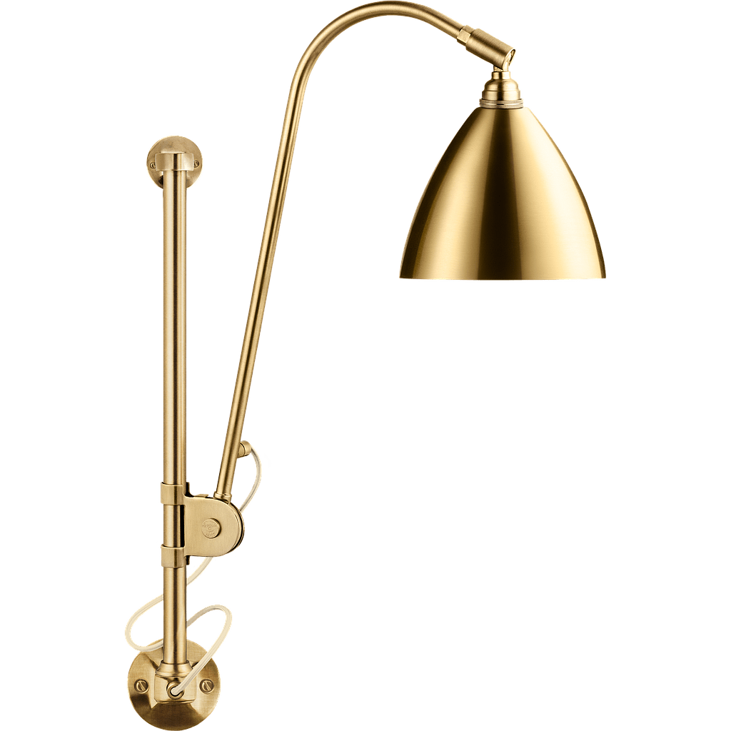 BestLite BL5 Wall Lamp hard wired &amp; soft eired wall / ceiling lamps Gubi shiny brass Brass 