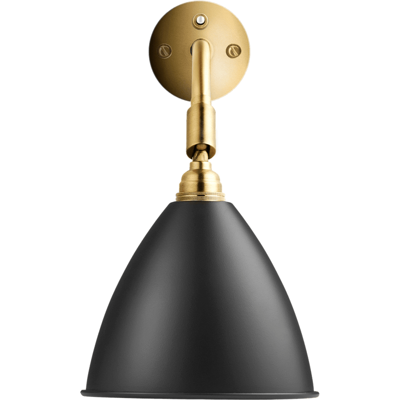 BestLite BL7 Wall Lamp - Hardwired wall / ceiling lamps Gubi Brass/Soft Black Semi Matt 