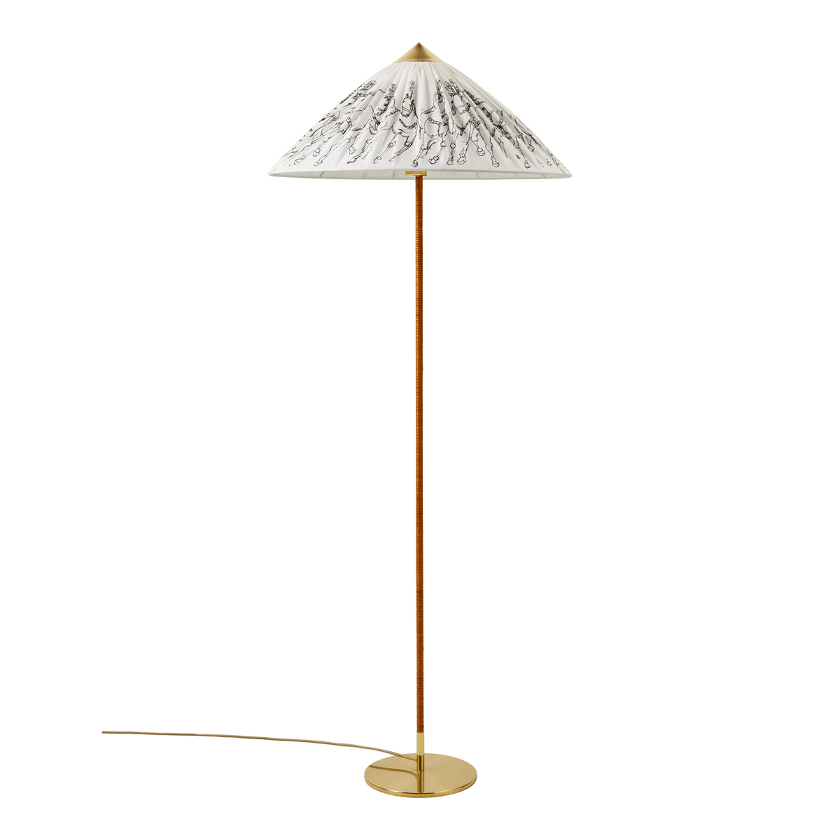 9602 Floor Lamp Floor Lamps Gubi Henry Moore Brass 
