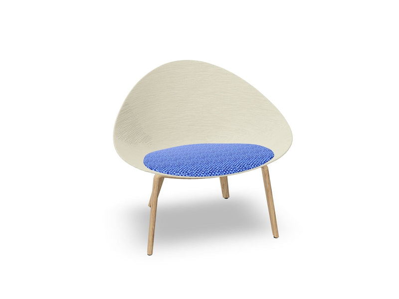 Adell 4 Leg Wood Lounge Chair lounge chair Arper 