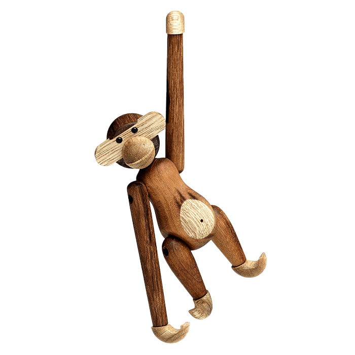 Kay Bojesen Monkey, Teak/Limba (Mini), view 3