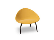 Adell 4 Leg Wood Lounge Chair With Fully Upholstered lounge chair Arper 