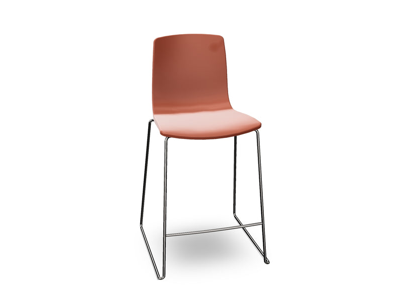 Aava 02 Polypropylene Counter & Bar Stool