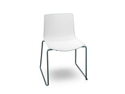 Catifa 46 Polypropylene Bi-Color Sled Base Chair Side/Dining Arper 