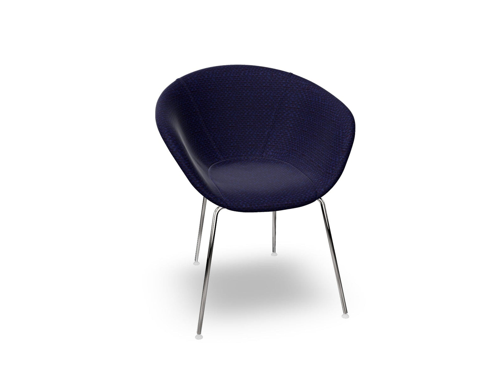 Duna 02 Four Leg Chair Fully Upholstered Chairs Arper 