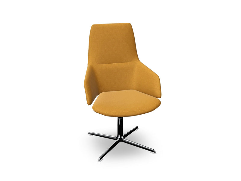 Aston Office Five Way Star Base Armchair Office Chair Arper 