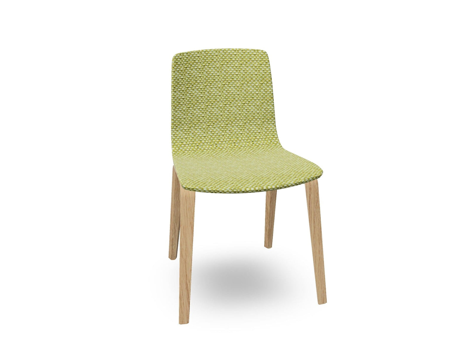 Aava 02-4 Wood Legs Chair With Fully Upholstered Chairs Arper 