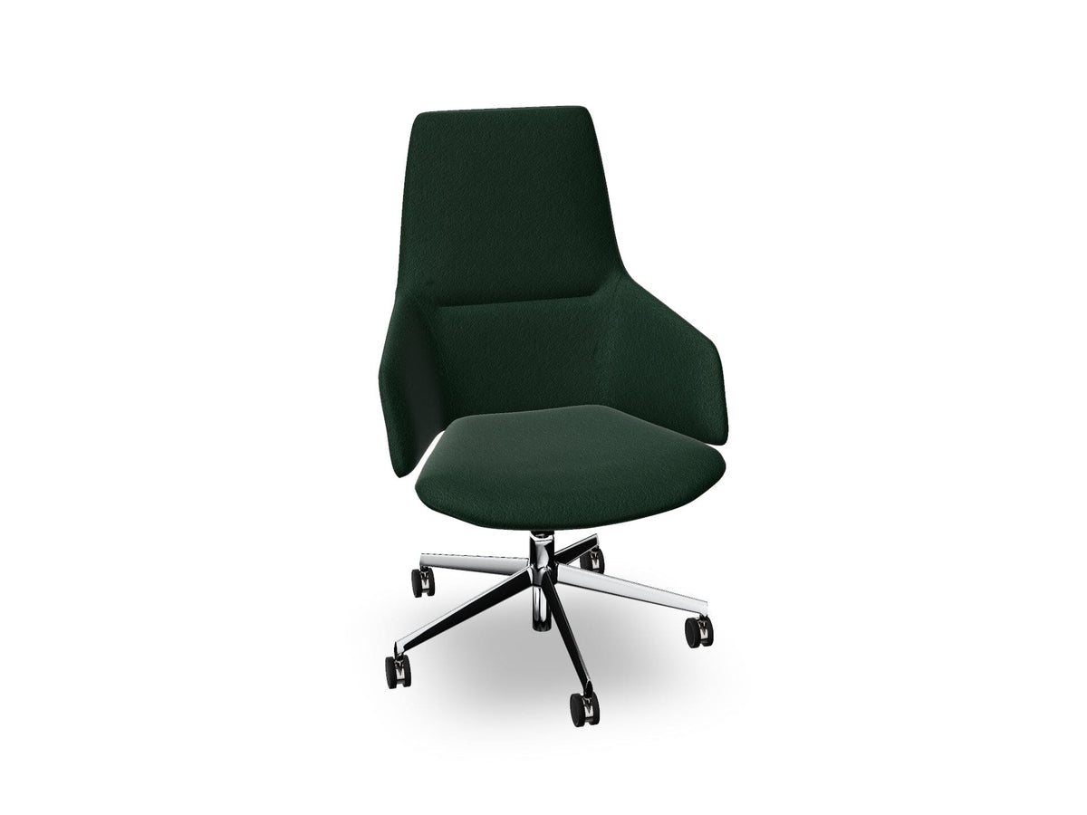 Aston Office Five Way Star Base Armchair Office Chair Arper 