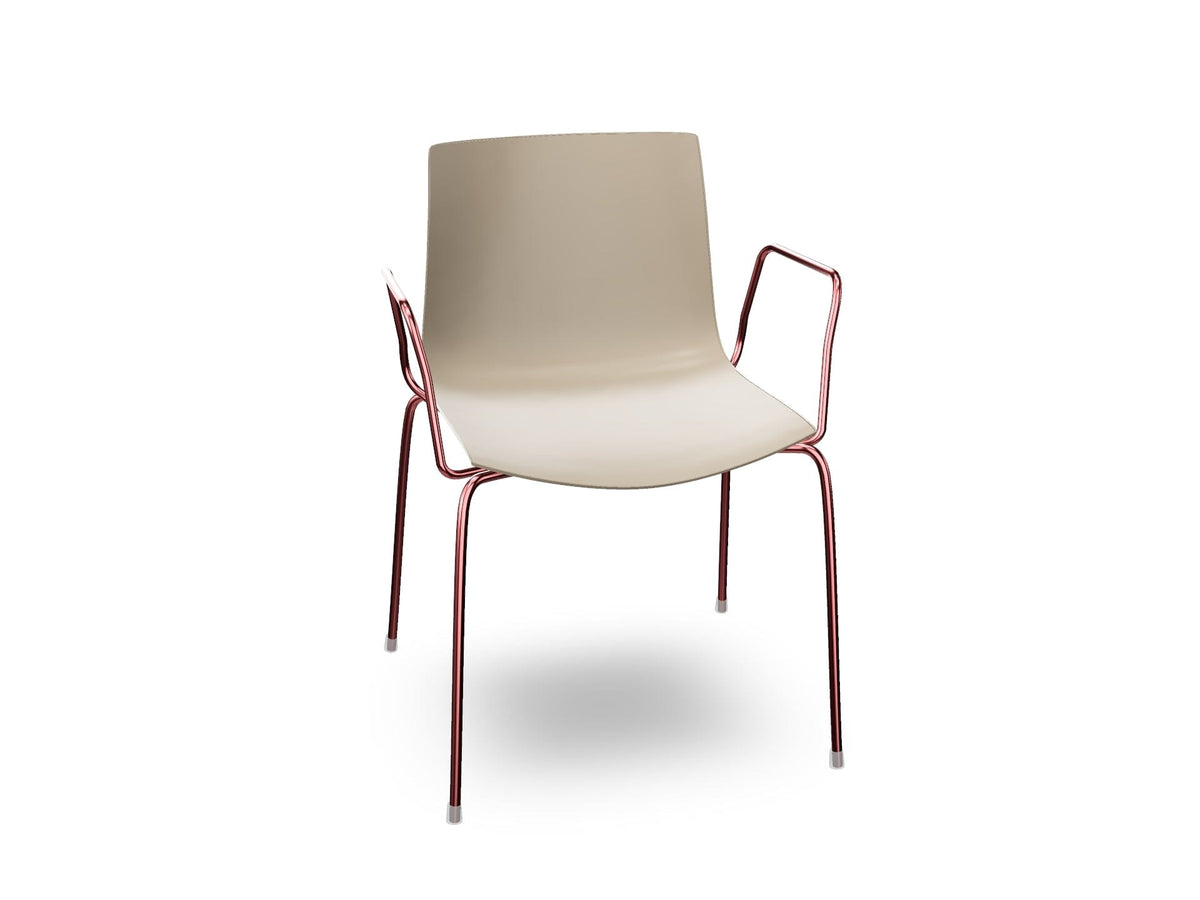 Catifa 46 Four Leg Polypropylene Armchair Side/Dining Arper 