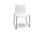 Catifa 46 Polypropylene Bi-Color Sled Base Chair Side/Dining Arper 