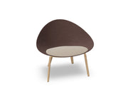 Adell 4 Leg Wood Lounge Chair lounge chair Arper 