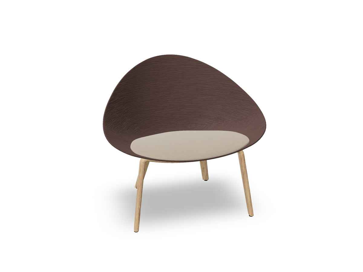 Adell 4 Leg Wood Lounge Chair