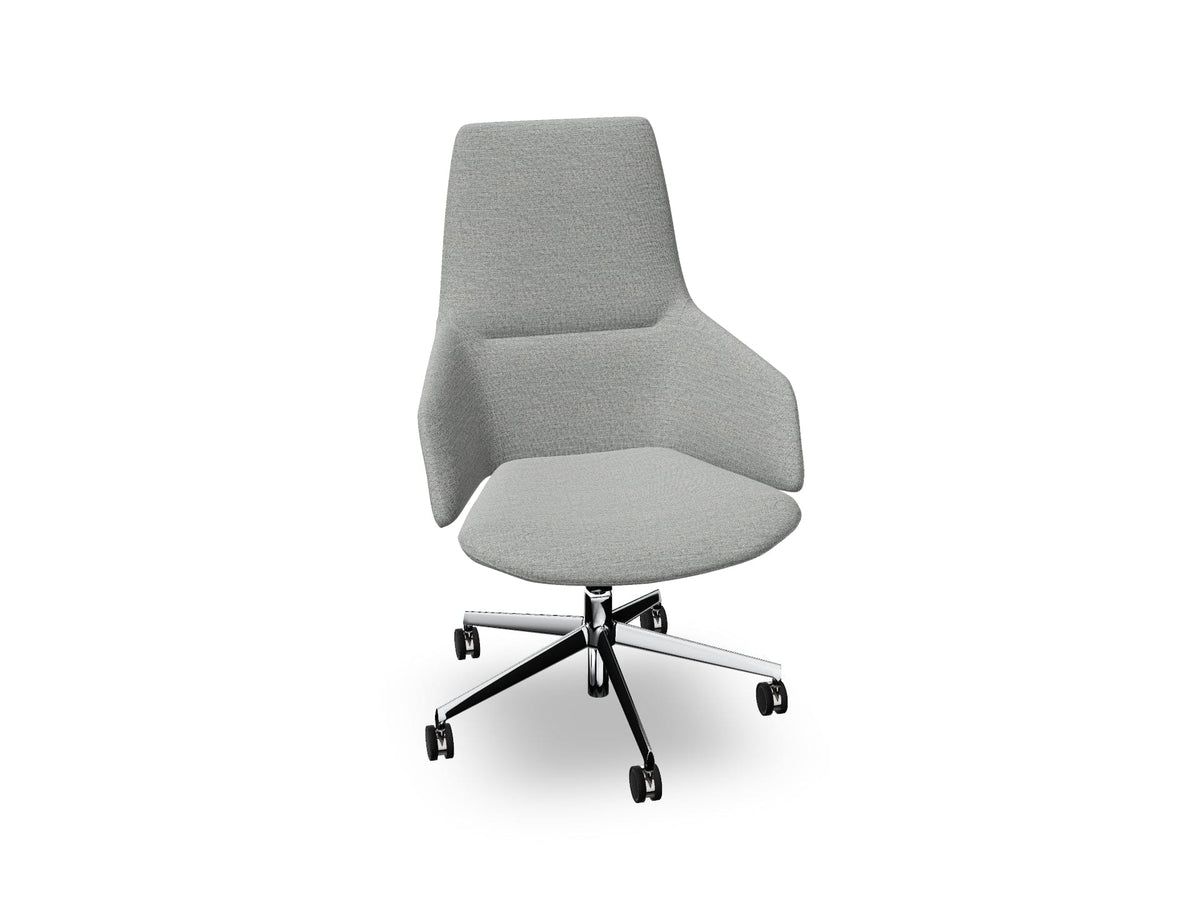 Aston Office Five Way Star Base Armchair Office Chair Arper 