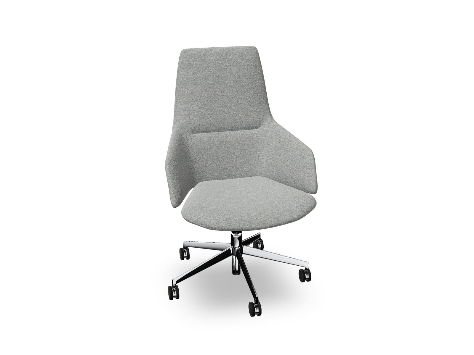 Aston Office Five Way Star Base Armchair Office Chair Arper 