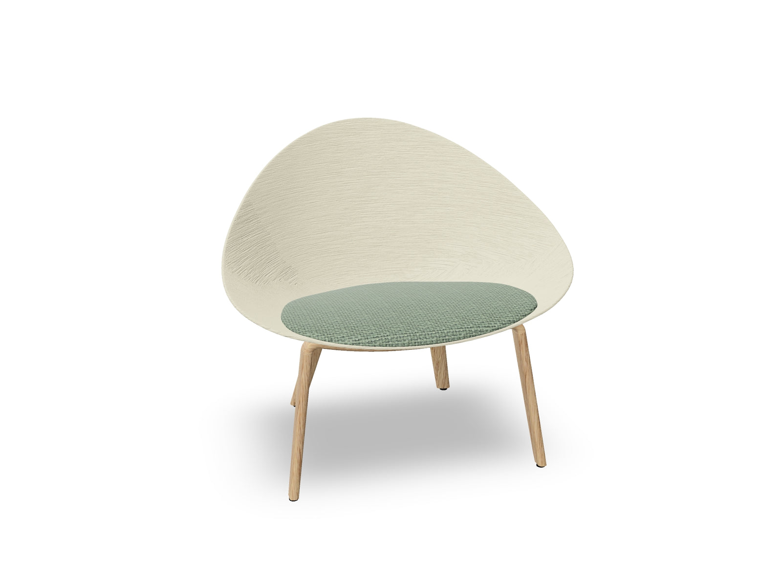 Adell 4 Leg Wood Lounge Chair