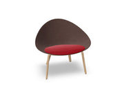 Adell 4 Leg Wood Lounge Chair lounge chair Arper 