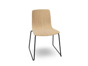 Aava 02 Sled Base Wood Chair Chairs Arper 