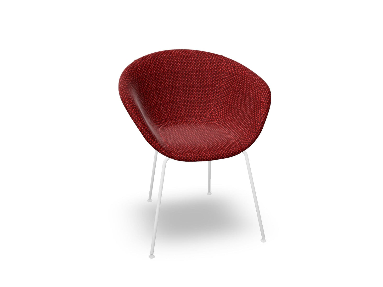 Duna 02 Four Leg Chair Fully Upholstered Chairs Arper 